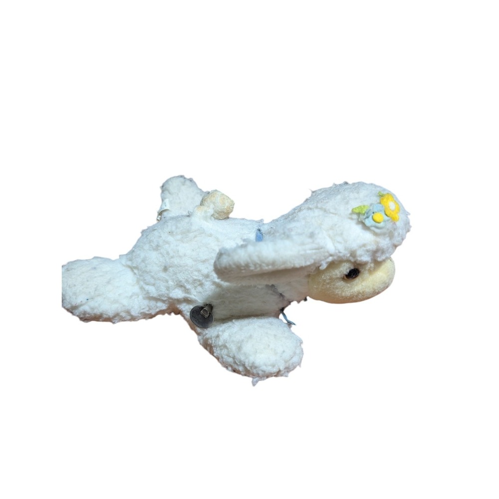 Vintage Eden Wind Up Musical Sheep Lamb Stuffed Animal Plush Toy